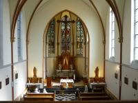 Innenansicht der 2010 renovierten Kapelle