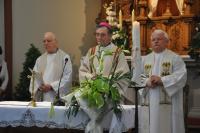 Bischof Aloys Jousten, Pastor François Palm und Rektor Wim Geelen
